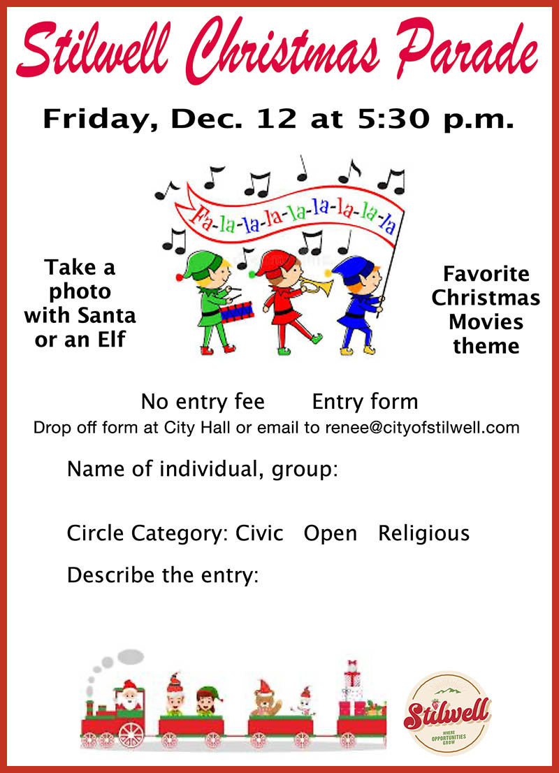 Stilwell Christmas Parade 2025
