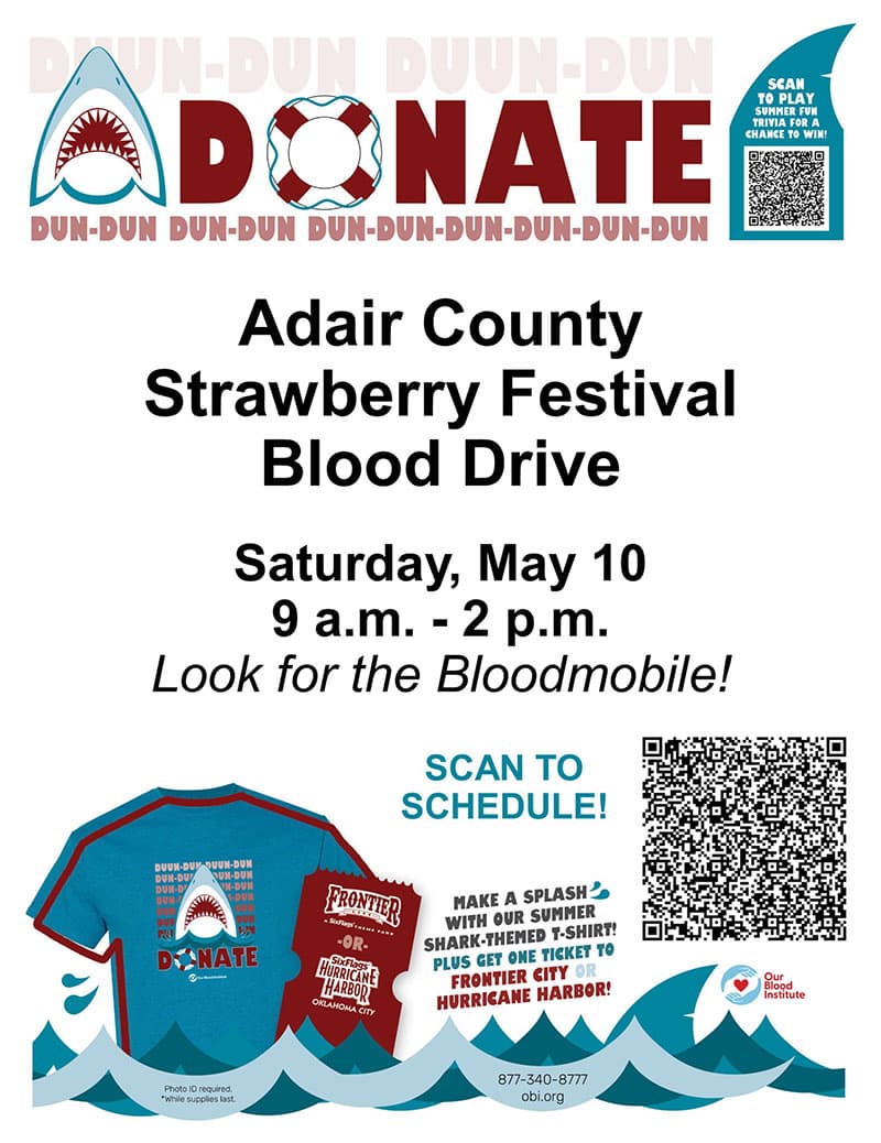 Strawberry Festival Blood Drive