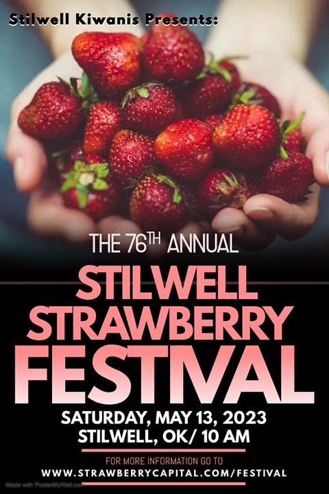 Stilwell Strawberry Festival poster